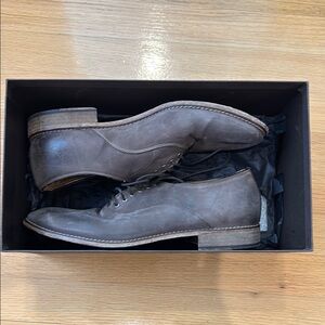 BESPOKEN Men's Brown Leather Dress Shoes